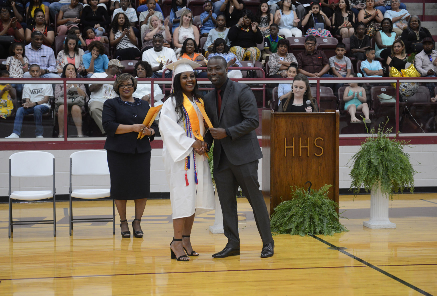 Hearne High School graduation
